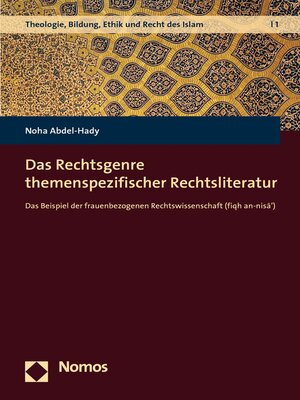 cover image of Das Rechtsgenre themenspezifischer Rechtsliteratur